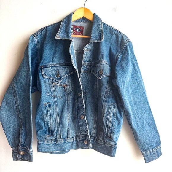 Vintage Pierre Cardin Denim Jacket S - Picture 1 of 6
